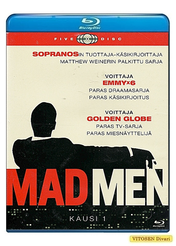 Mad Men - Kausi 1 (Blu-ray)